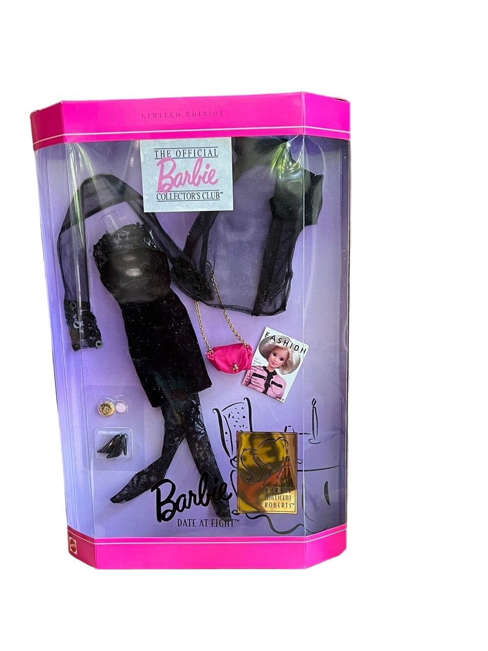 BARBIE Date at Eight Boxed Doll Fashion The Official BARBIE Collectors Club 1996